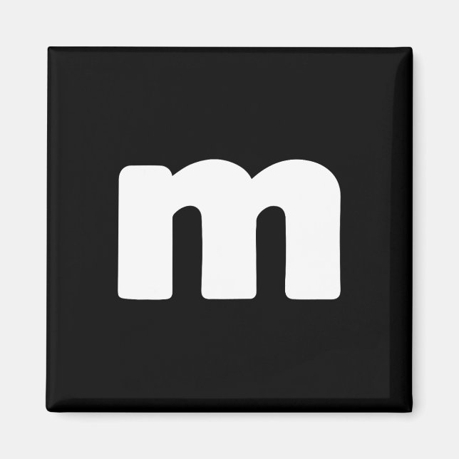 Spaß Letter M Gruppen Halloween Team Groups-Kostüm Magnet (Vorne)