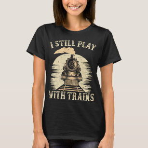Spaß Lokomotivtrainotter Eisenbahn T-Shirt