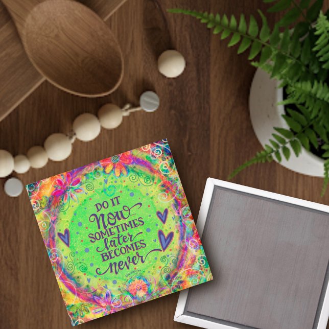 Spaß macht es jetzt inspirierende Inspirivity Flor Magnet (Von Creator hochgeladen)