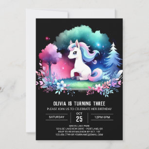 Spaß Majestic Horse Geburtstag Einladung