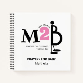 Spaß MAMA zu sein Gebete für Baby Journal Notizbuch