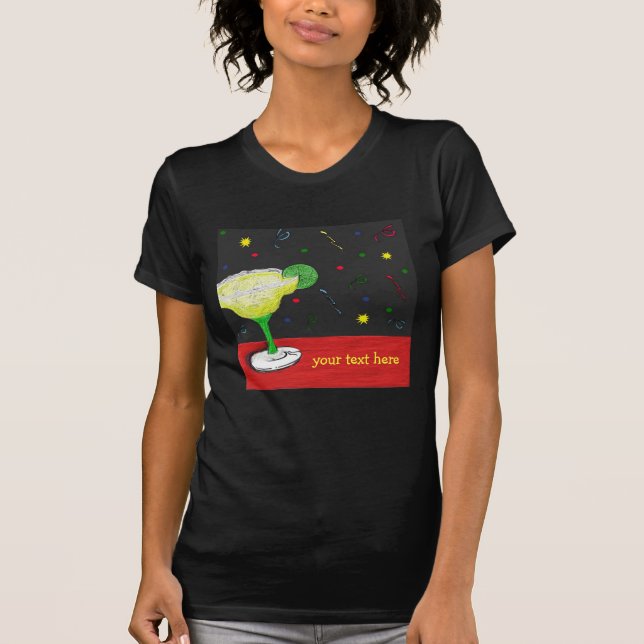 Spaß Margarita T-Shirt (Vorderseite)