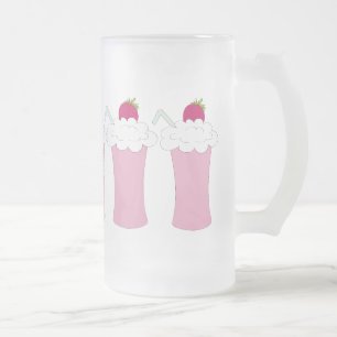 Spaß-mattierte Nerzerschütterungs-Tasse Mattglas Bierglas
