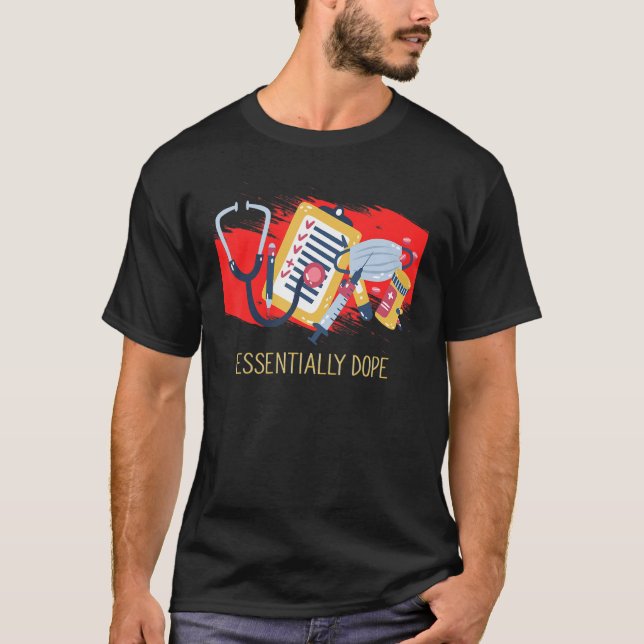 Spaß medizinischer Mitarbeiter T-Shirt (Vorderseite)