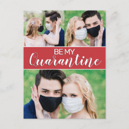 Spaß meine Quarantäne 2021 Valentine 3 Fotos Feiertagspostkarte