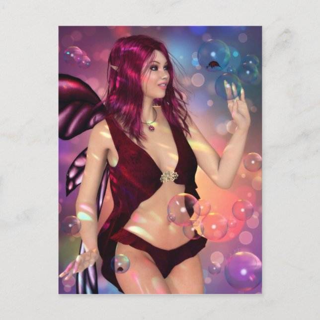 Spaß mit Bugs n' Bubbles Postkarte (Vorderseite)