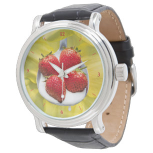 Spaß mit Gelb Armbanduhr