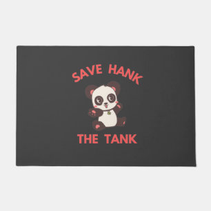 Spaß mit Hank The Tank Fußmatte