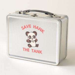 Spaß mit Hank The Tank Metall Brotdose