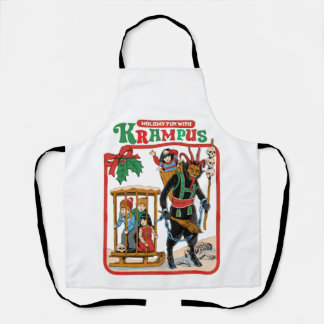 Spaß mit Krampus Schürze