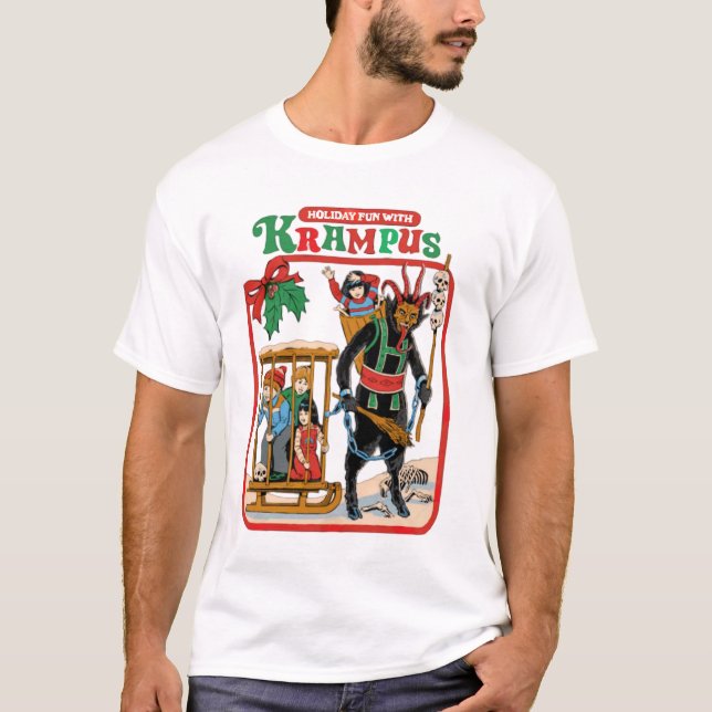 Spaß mit Krampus T-Shirt (Vorderseite)