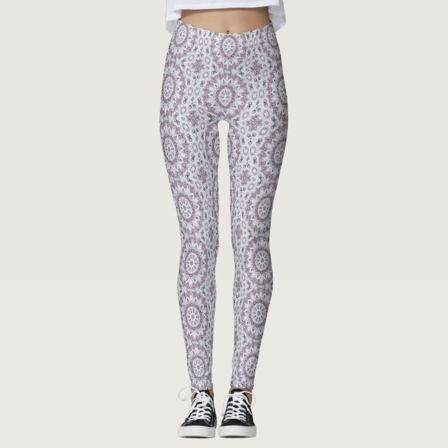 Spaß mit Lavender Leggings (Vorderseite)