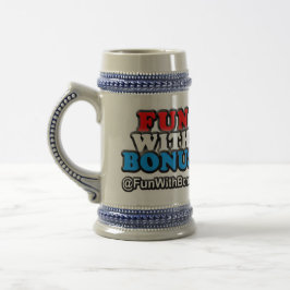 Spaß mit Prämie Stein Bierglas