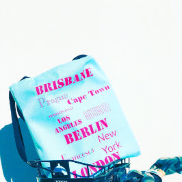 Spaß Moderne und farbenfrohe blaue und heiße rosa