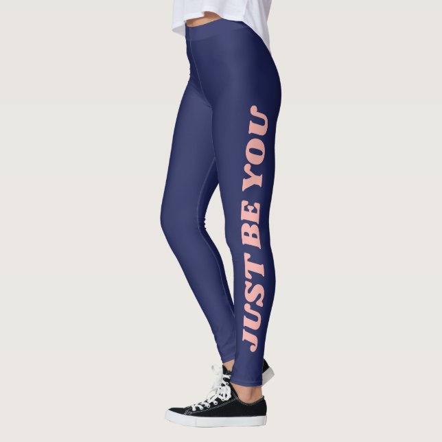 Spaß Motivierend, sei es, du redigierst Typografie Leggings (Links)