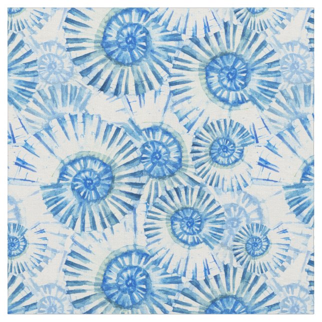 Spaß-Muschel-Muster Stoff (Nahaufnahme)