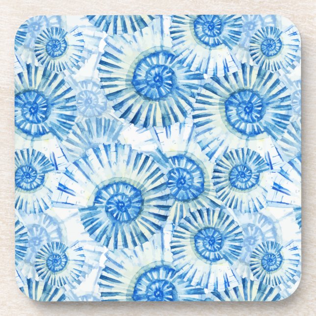 Spaß-Muschel-Muster Untersetzer (Vorderseite)