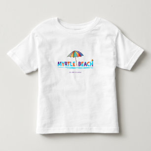 Spaß Myrtle Beach, Sc-Sommer-Grafik niedlich Kleinkind T-shirt