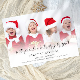 Spaß nicht so ruhig Script Foto Ferienkarte Feiertagskarte