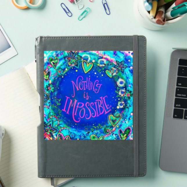 Spaß Nichts ist unmögliche Motivierend Inspiritivi Aufkleber (Von Creator hochgeladen)