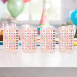 Spaß niedliche pastellfarbene, maßgeschneiderte Te Dosenglas