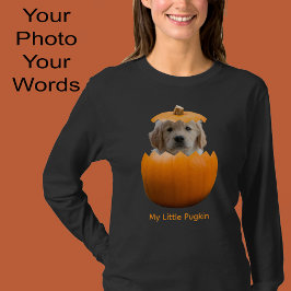 Spaß Niedliches Personalisiertes Halloween Pumpkin T-Shirt