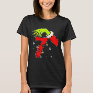 Spaß Nummer 7 Weihnachten 67 Sechs Sieben Meme Xma T-Shirt
