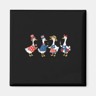 Spaß Nur Eine Dumme Gans 4. Juli Dumme Gans Pat Magnet