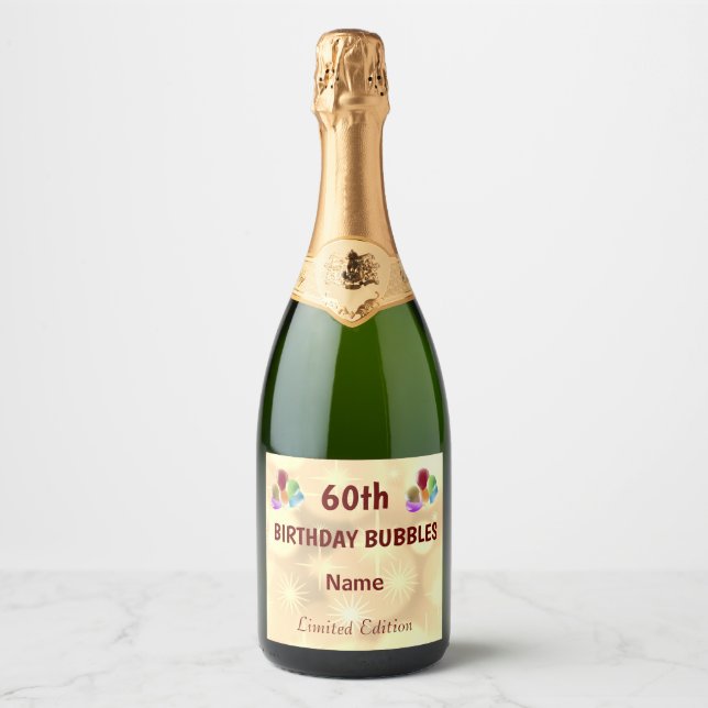 Spaß personalisiert 60. Geburtstag (Vorderseite)