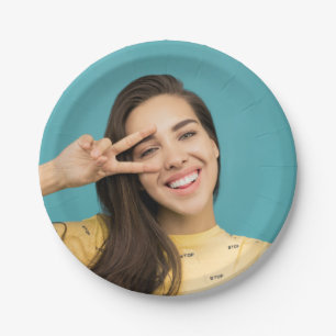 Spaß Personalisiert für Ihr persönliches Foto Pappteller