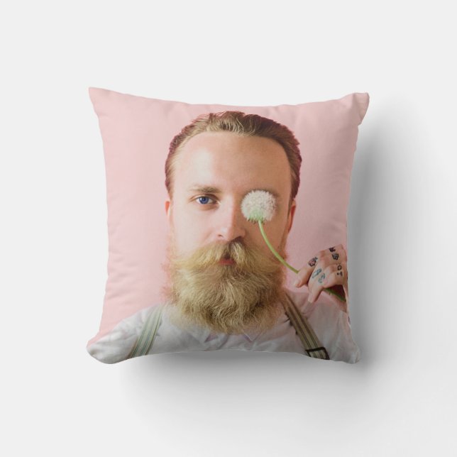 Spaß Personalisiert Ihr persönliches Foto Kissen (Vorderseite)