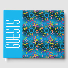 Spaß Personalisierte Christliche Schrift BLAU Circ Gästebuch