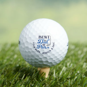 Spaß Personalisierte Geschenke für Golf Vater Best Golfball