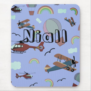 Spaß Personalisierte Luftfahrt Mousepad