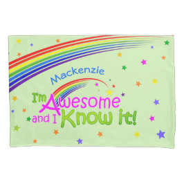 Spaß PHANTASTISCH und ich kenne es mit Rainbow auf Kissenbezug