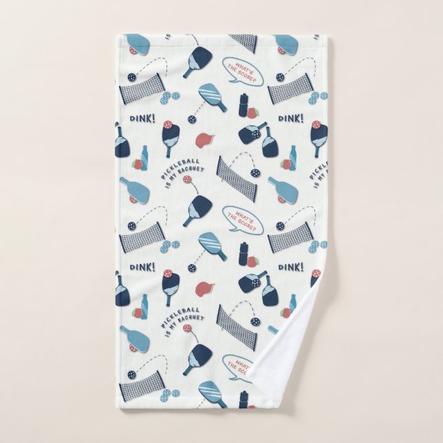 Spaß "Pickleball ist mein Racquet" Handtuch (Handtuch)