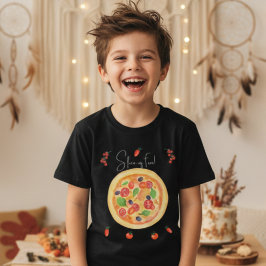 Spaß, Pizza zum Geburtstag T-Shirt