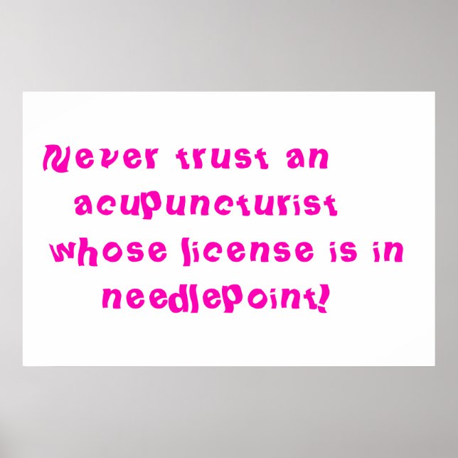 Spaß Poster (Vorne)