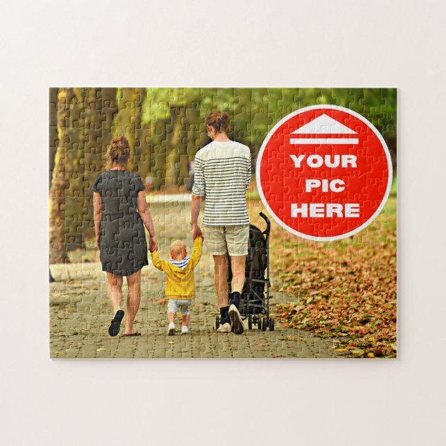 Spaß! Puzzle - Personalisiert - 11" x 14", 252 Stü (Horizontal)