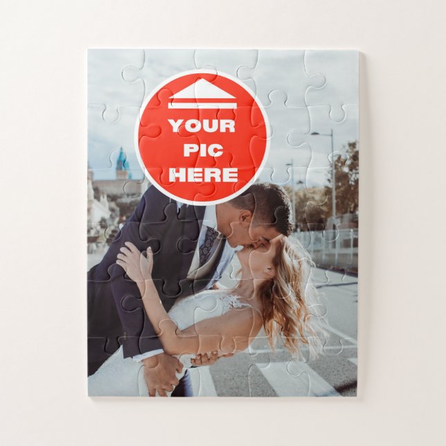 Spaß! Puzzle - Personalisiert - 30 übergroße Stück (Vertikal)