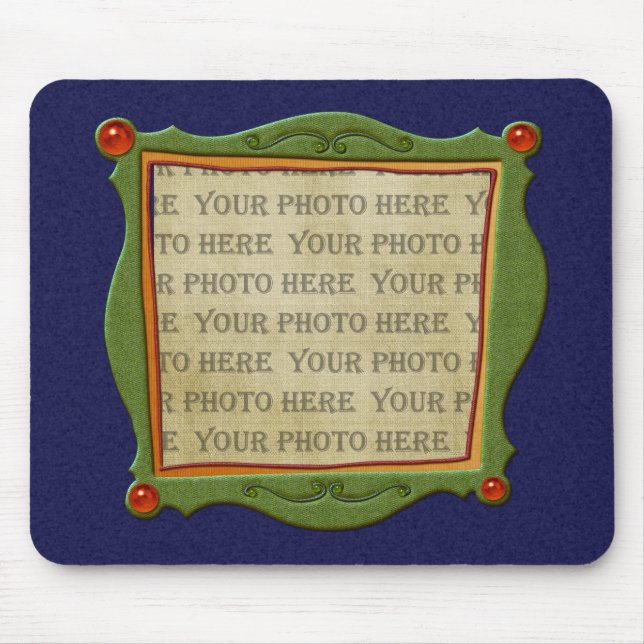Spaß-Rahmen Mousepad (Vorne)