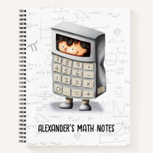 Spaß-Rechner-Kind-Mathematik Notizbuch