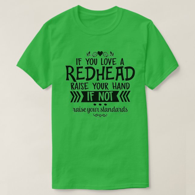 Spaß Redhead T-Shirt (Design vorne)