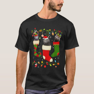 Spaß Russisch Blue Strumpf Weihnachtssocken Xm T-Shirt