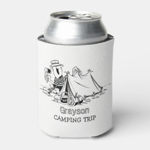 Spaß-rustikale Zelt-Lagerbewohner-Campings-Reise Dosenkühler