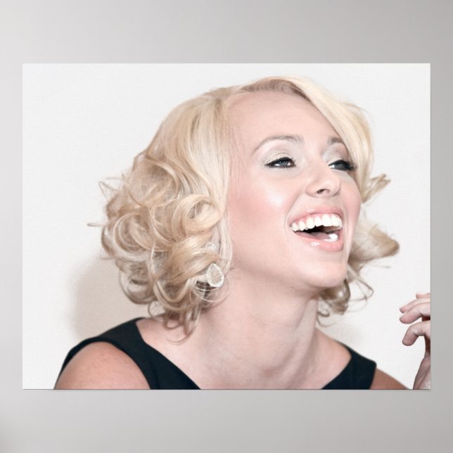 Spaß Salon Poster! Verwendung zur Haarpflege oder  Poster (Vorne)