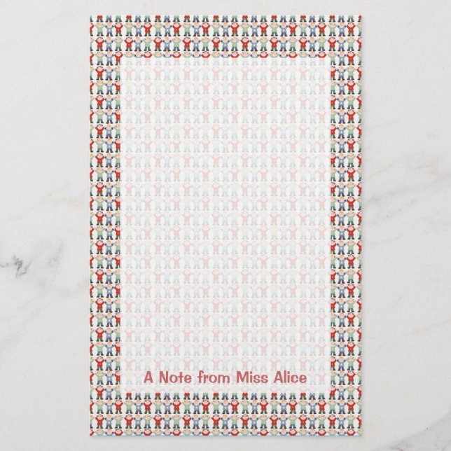 Spaß scherzt Briefpapier (Vorderseite)