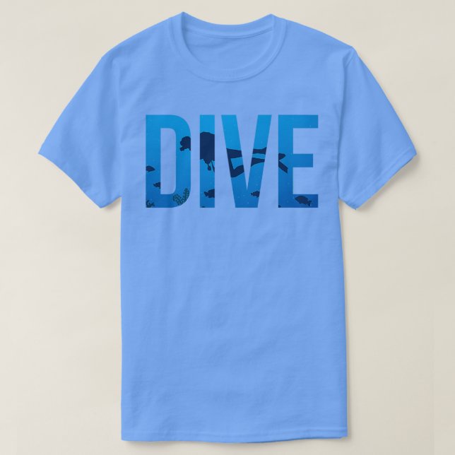 Spaß Scuba Diving Funny Diver T-Shirt (Design vorne)