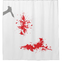 Spaß-Silhouette eines psychischen Mörders…