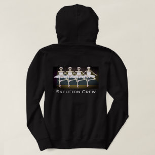Spaß "Skeletton Crew" Tanzskelette Hoodie